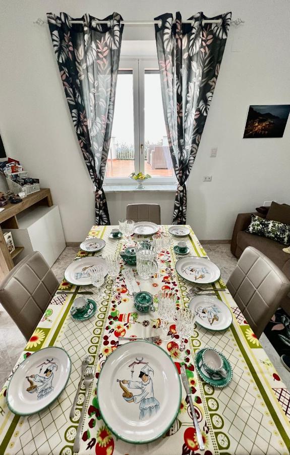 Infinity Experience Casa Vacanza Incantevole Con Terrazzo スカラ エクステリア 写真