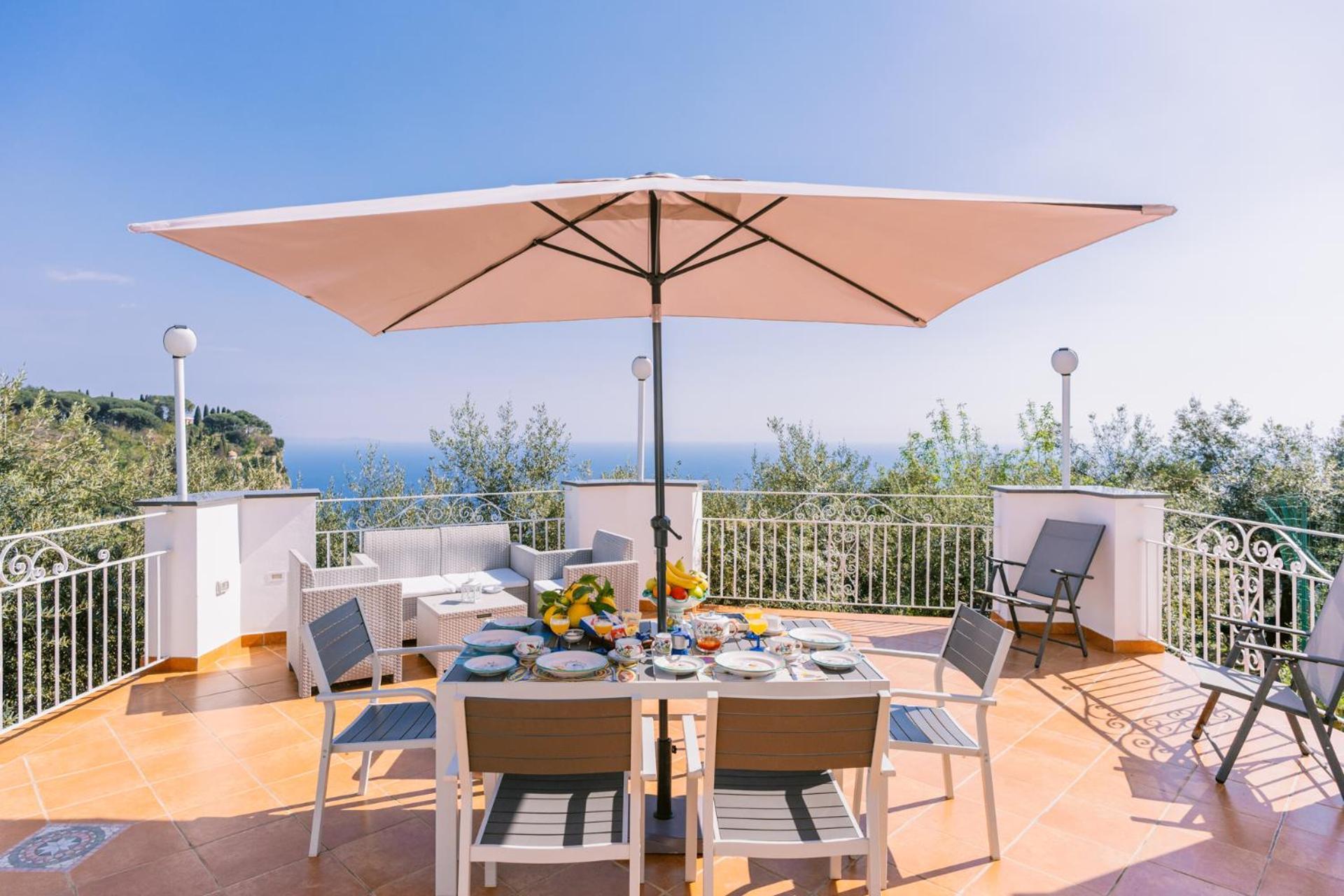 Infinity Experience Casa Vacanza Incantevole Con Terrazzo スカラ エクステリア 写真